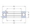 Подшипник SKF 51244 M 15679